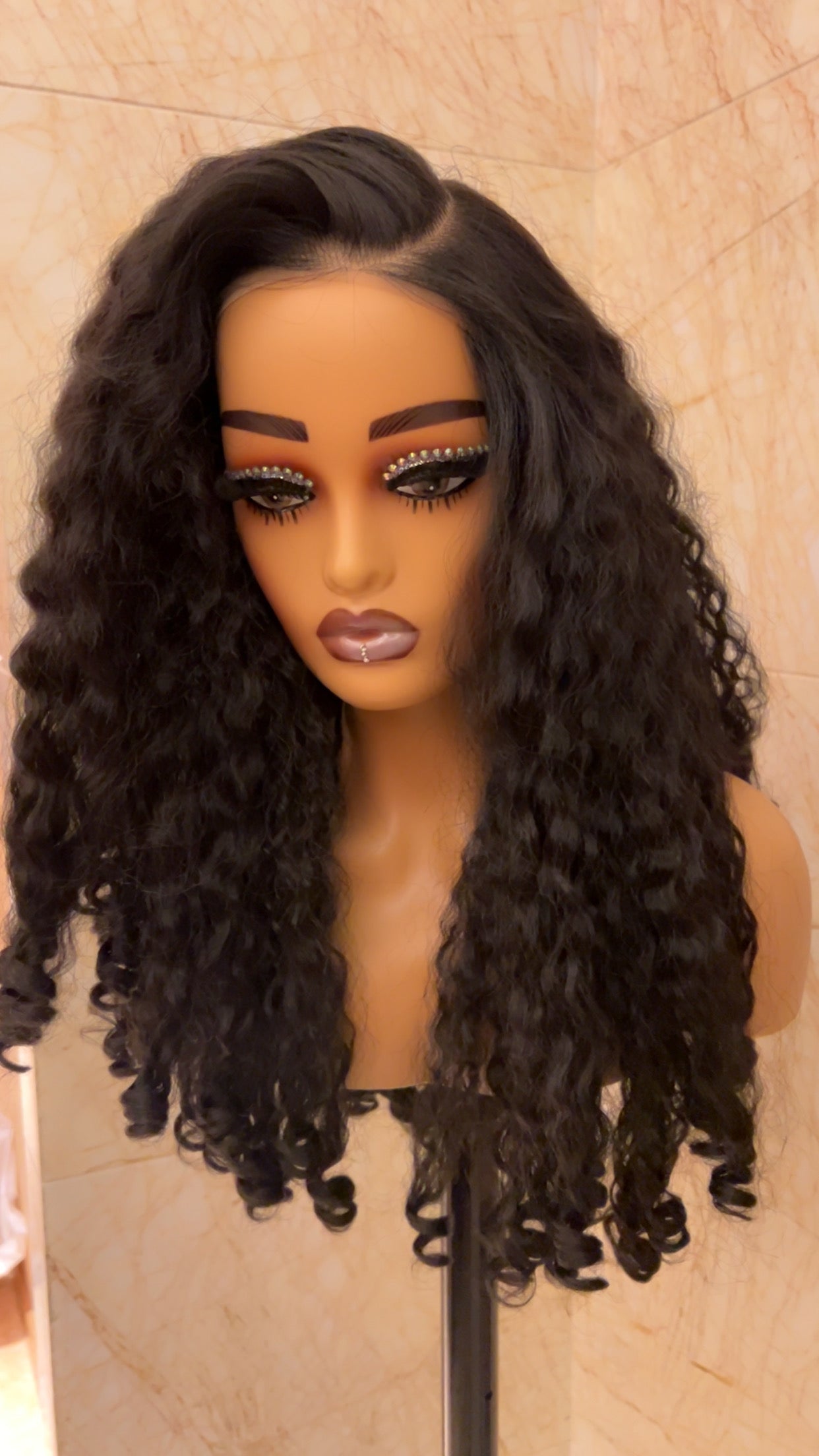 Hair By Zuba - Curly Wig Color 1B