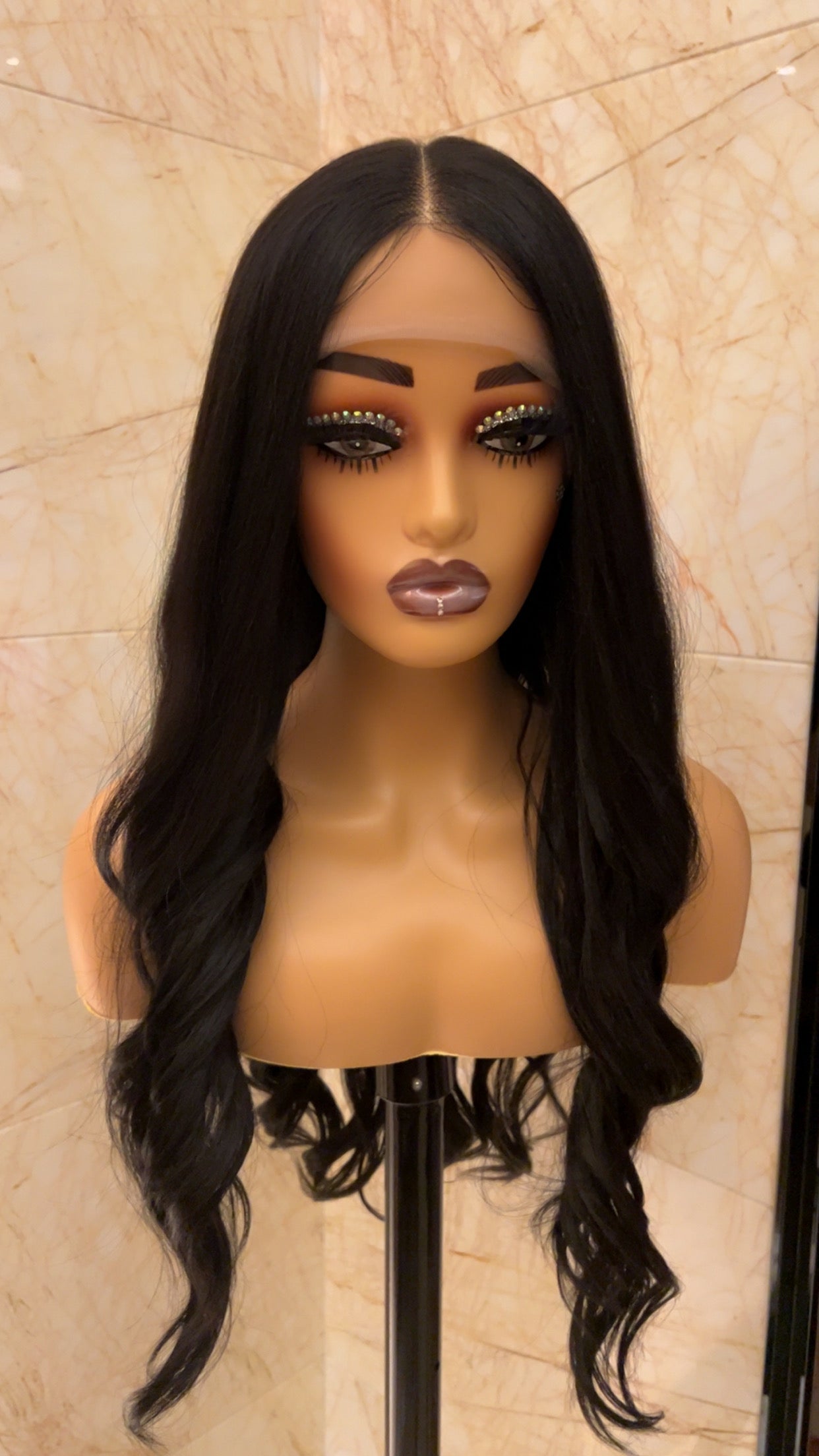 Hair By Zuba - Loose Body Wave Wig Color 1B