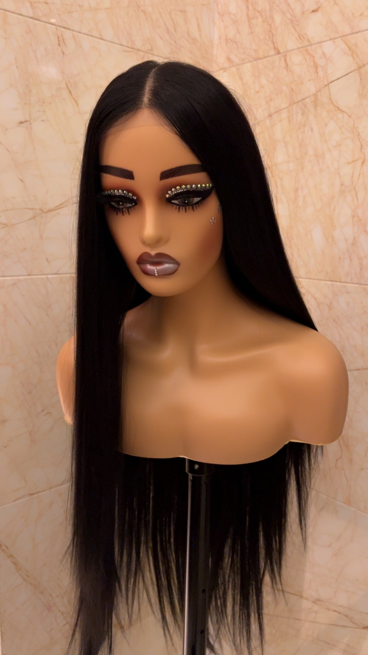Hair By Zuba - Straight Wig Color 1B