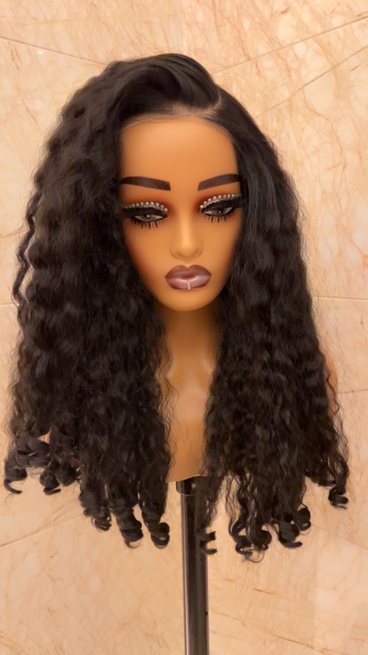 Hair By Zuba - Curly Wig Color 1B