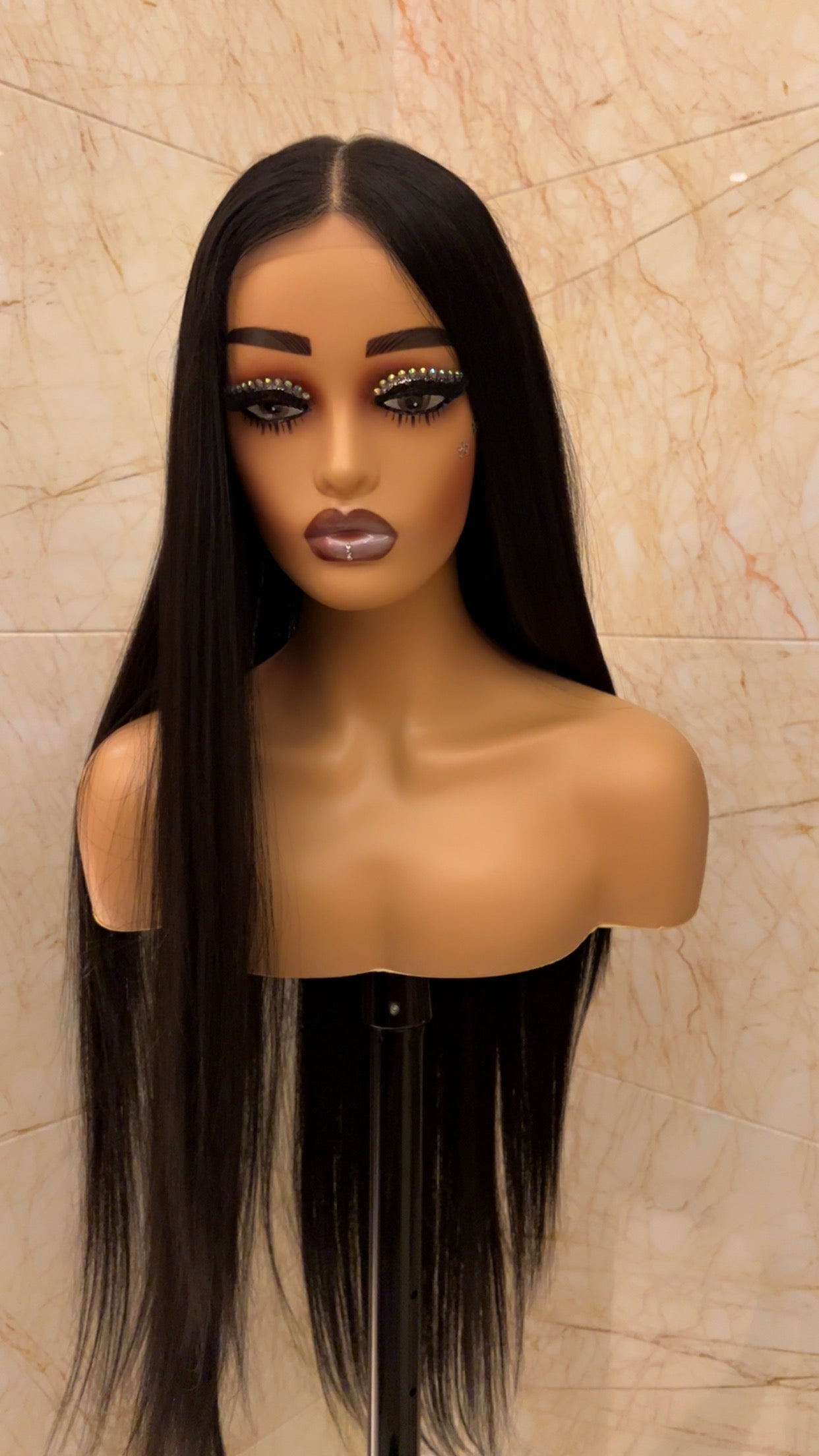 Hair By Zuba - Straight Wig Color 1B